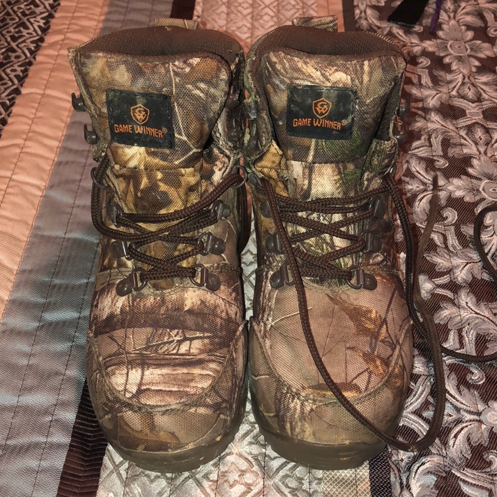 Boy Hunting Boots Camo